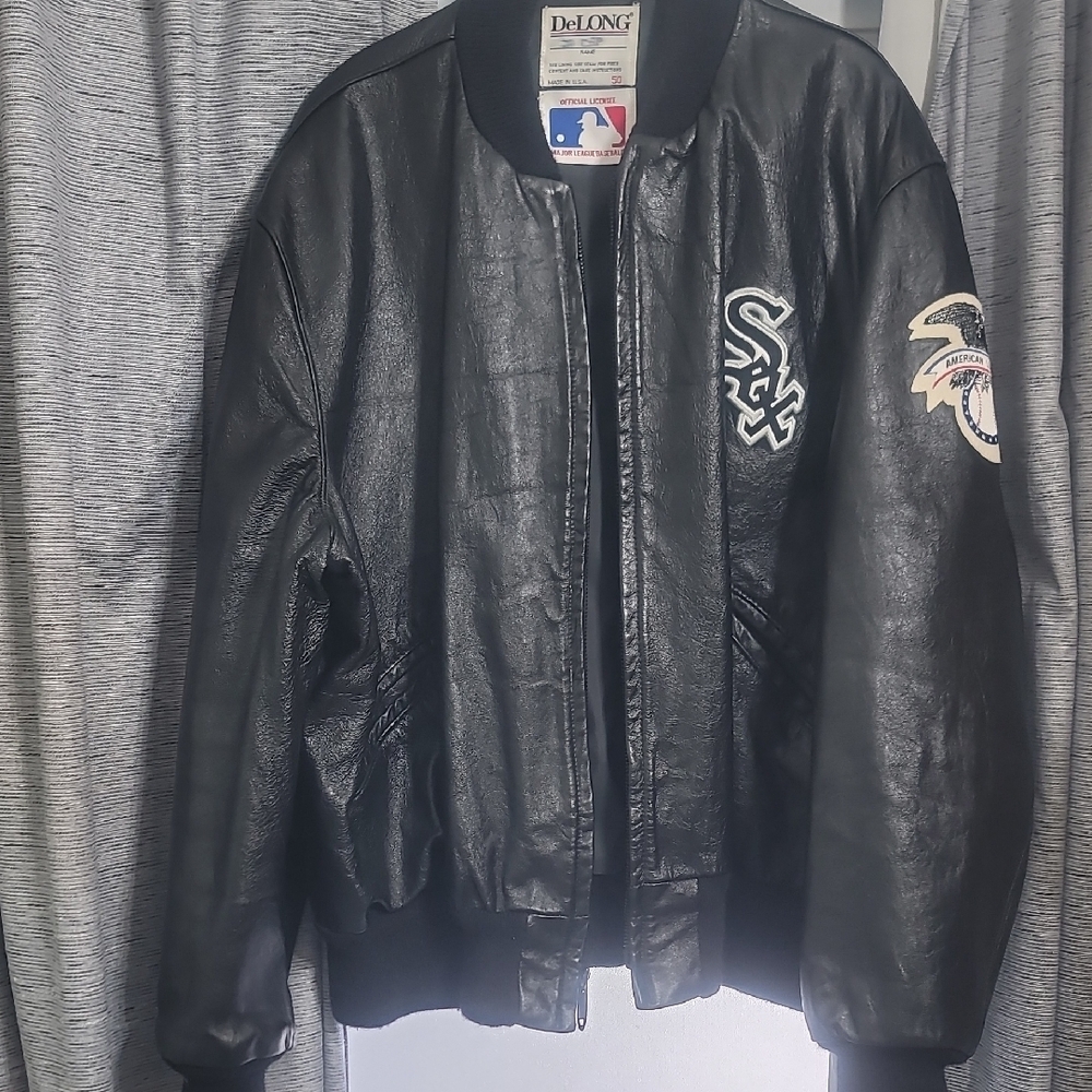 Black Leather Men's Jacket